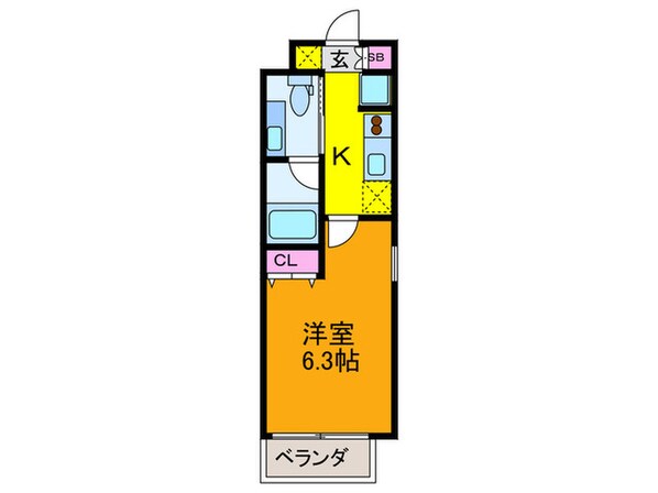 ファインライツ氷川台の物件間取画像